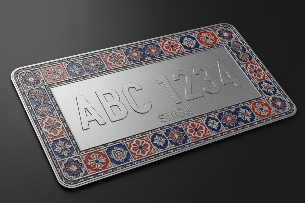 Embossed Replica Number Plates for Cars - King Auto Mart