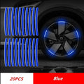 Blue Reflecting Alloyrim Stickers