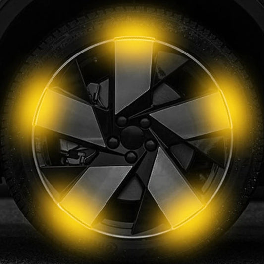 Collection: Refecting Alloyrim Stickers For Car And Bike.
