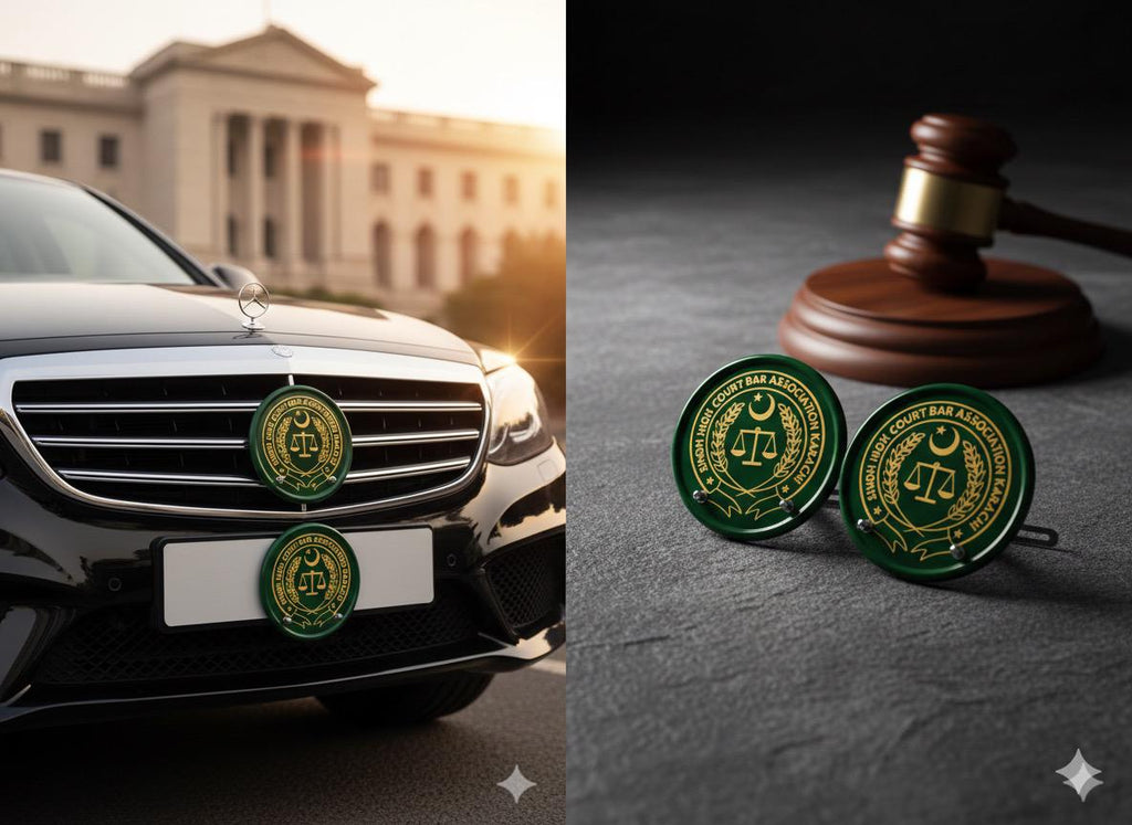 Sindh High Court Bar Council (Round Plates) - King Auto Mart