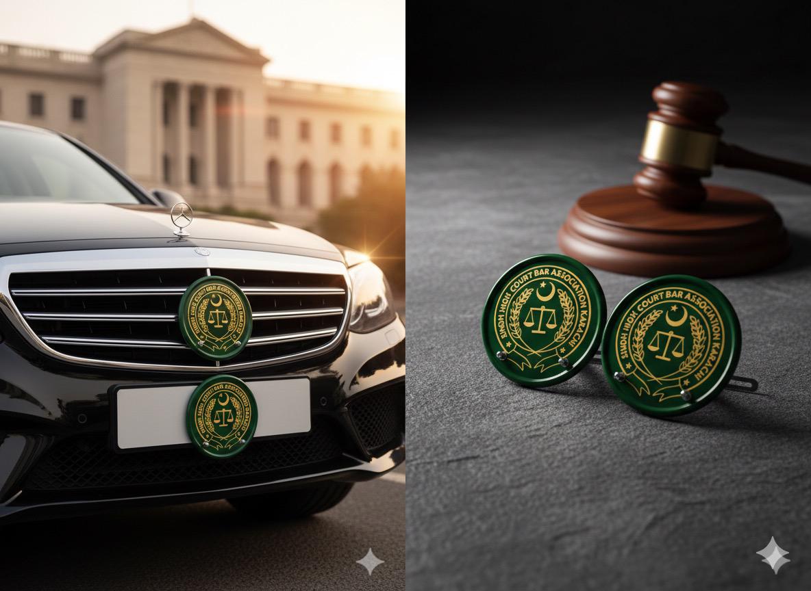 Sindh High Court Bar Council (Round Plates) - King Auto Mart